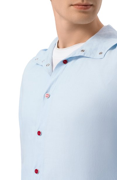 Льняная рубашка KITON, арт. UMCMARH0928602, фото 5