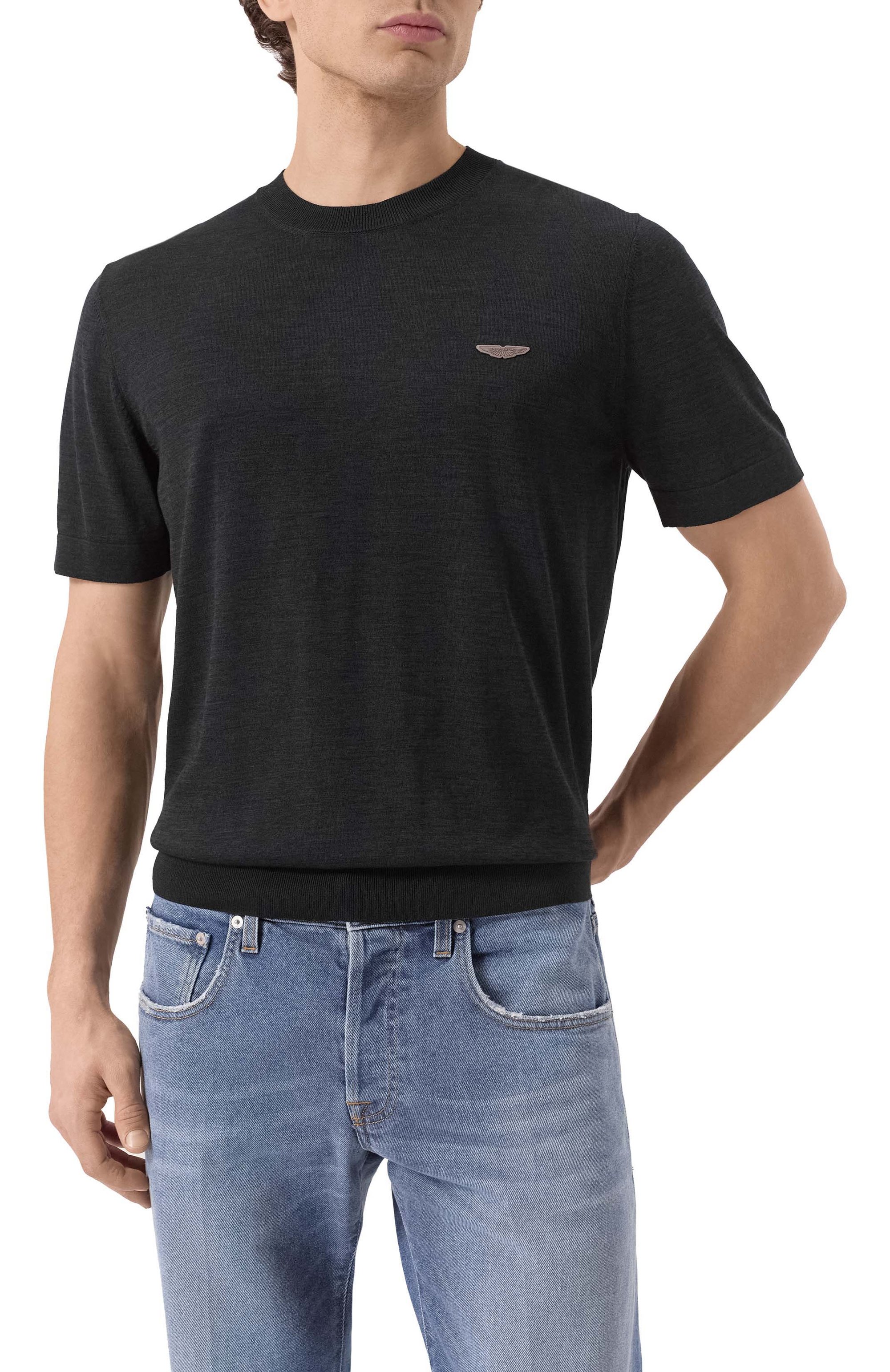 Дже�мпер из шелка и хлопка boss x aston martin BOSS CAMEL, арт. 50538092, фото 3