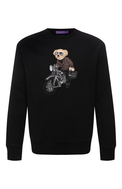 Свитшот из хлопка и вискозы RALPH LAUREN, арт. 790859907, фото 1