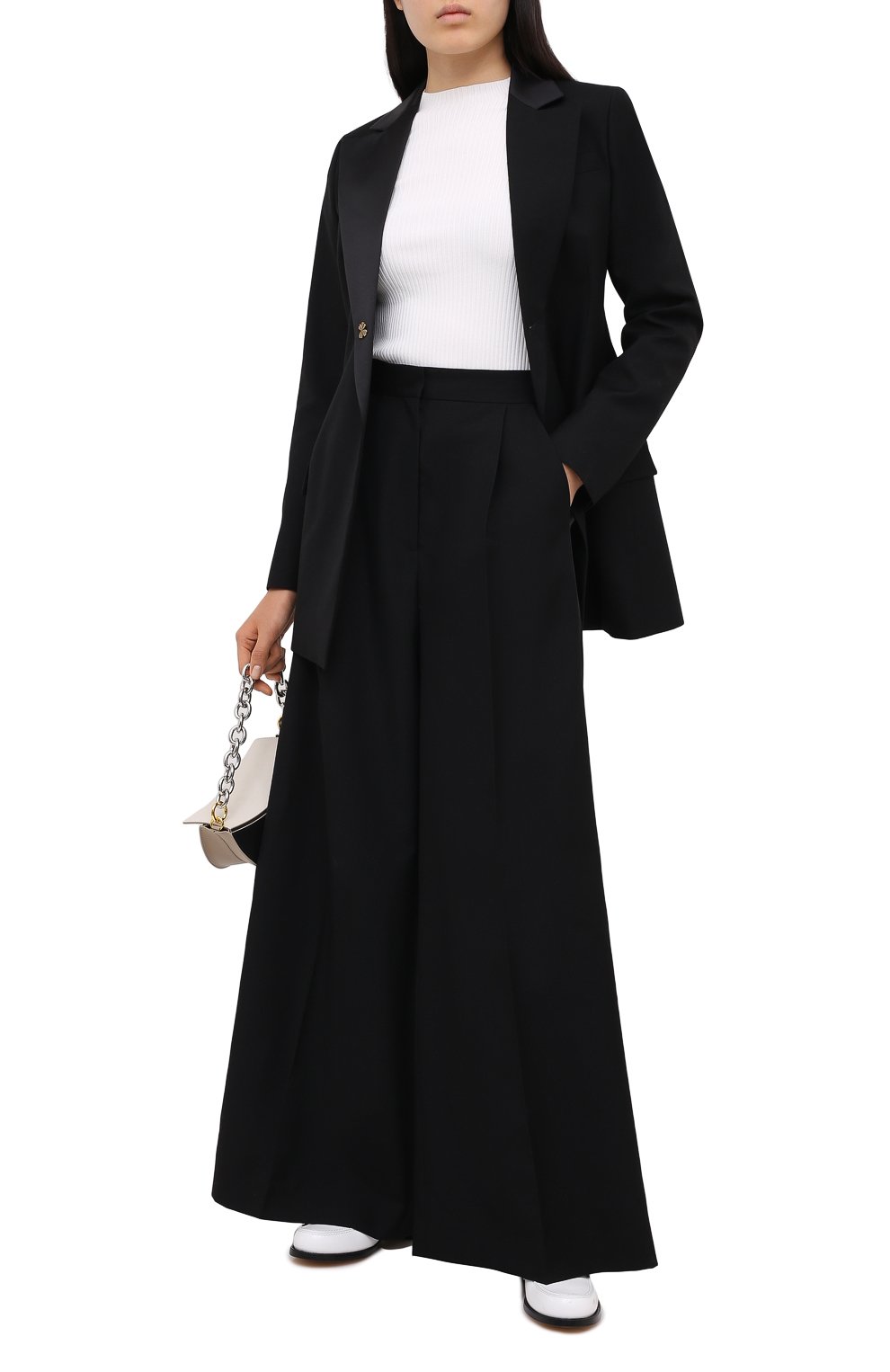 Брюки из шерсти и хлопка LOEWE, арт. S359331X29, фото 3