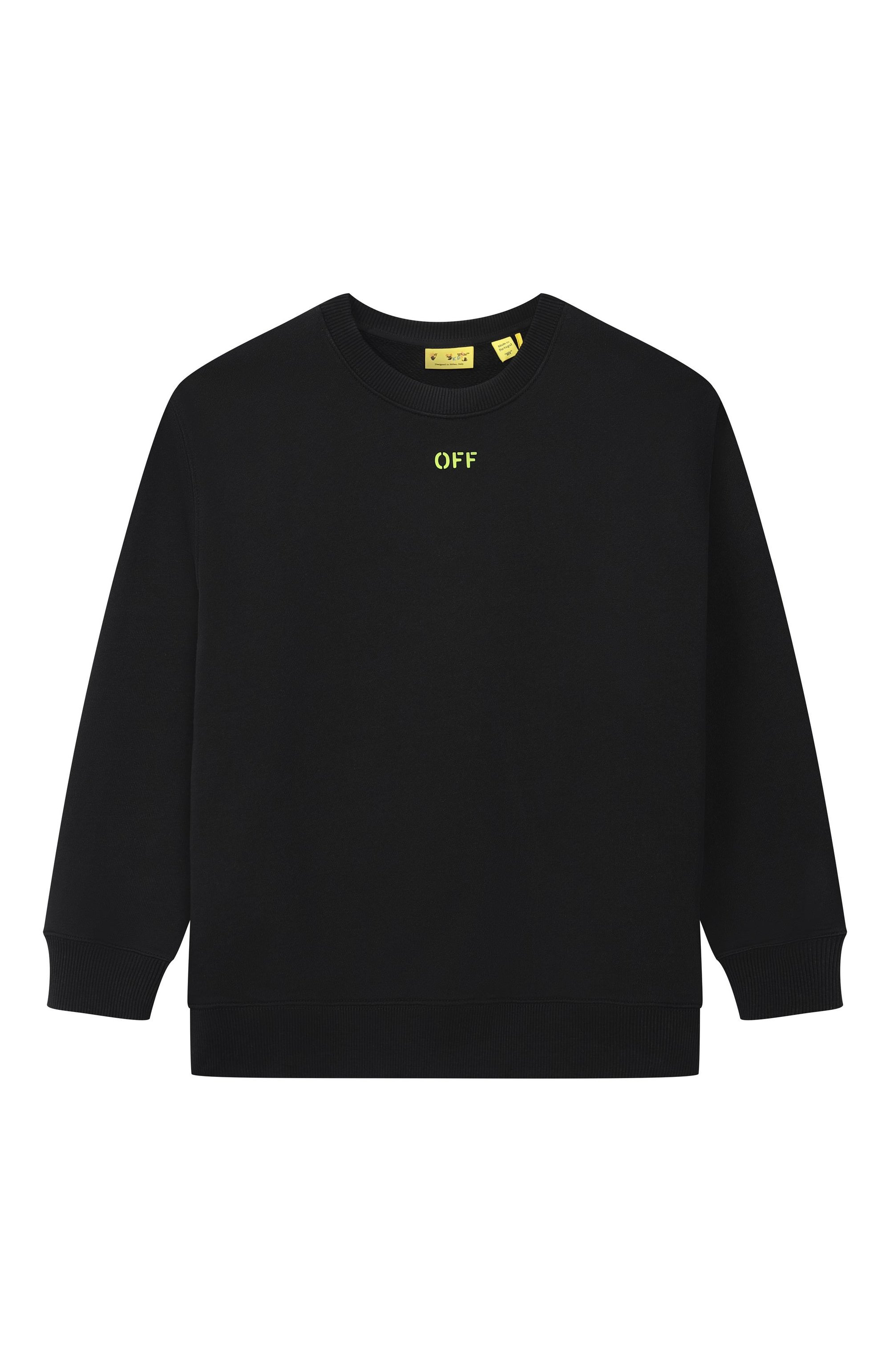 Хлопковый свитшот OFF-WHITE, арт. 0GBA001S26FLE003_001, фото 1