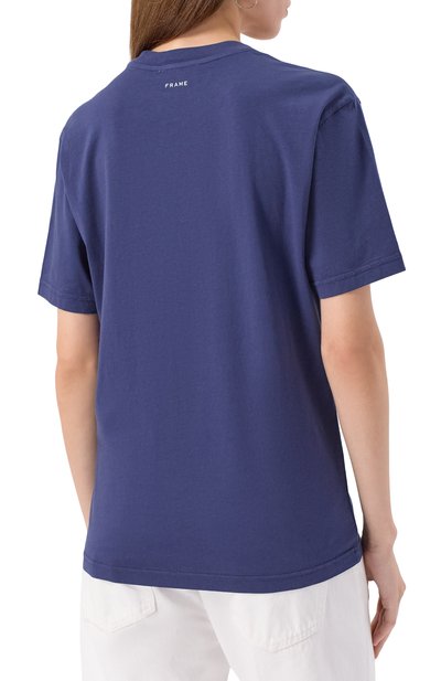 Хлопковая футболка frame x sotheby's FRAME DENIM, арт. ME25JTE015, фото 4