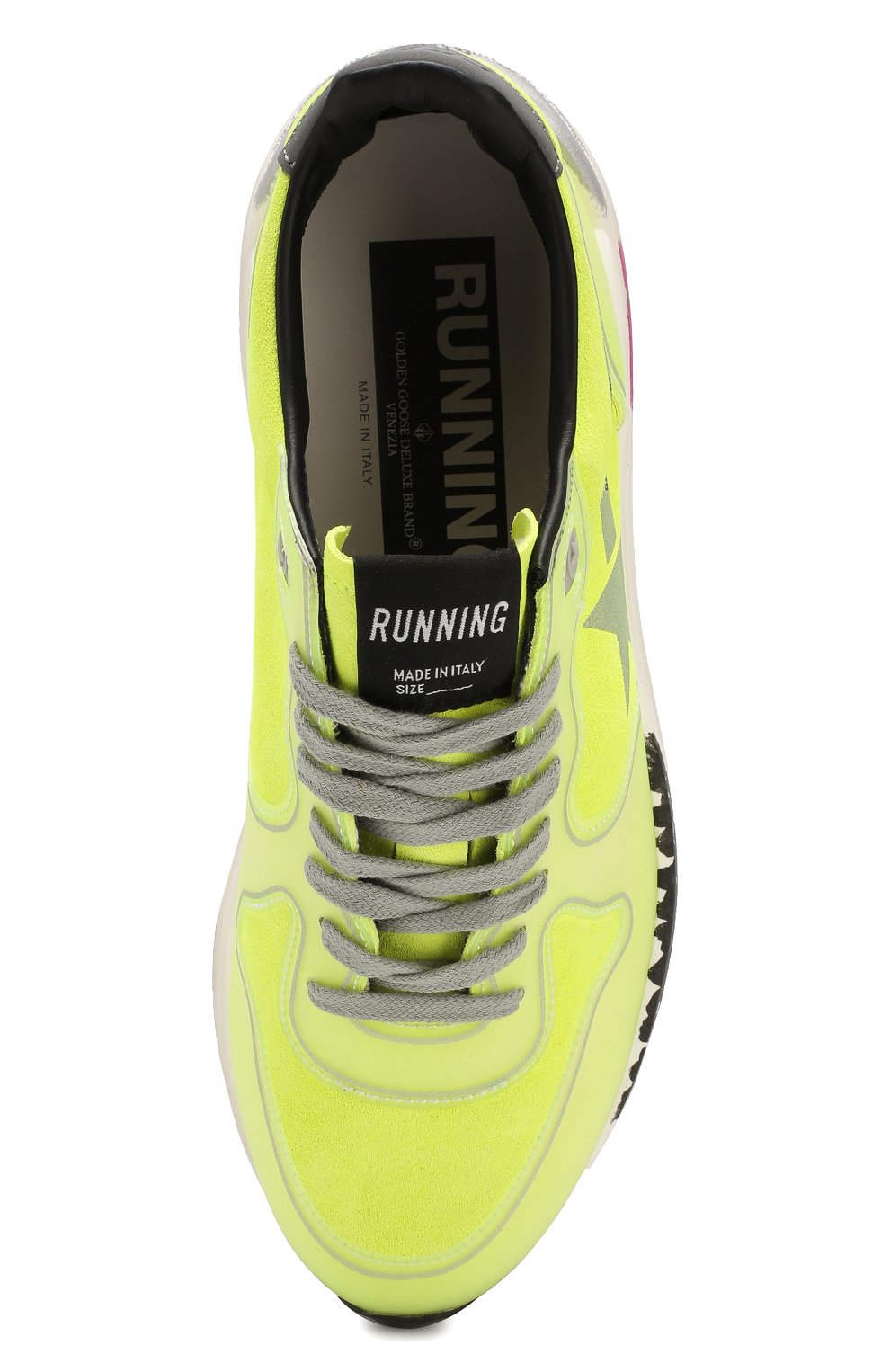 Замшевые кроссовки running  GOLDEN GOOSE DELUXE BRAND, арт. G34WS963.C8, фото 5