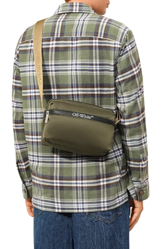 Сумка Outdoor Off-White 0MNQ081F24FAB002 Хаки  0MNQ081F24FAB002 Фото 2