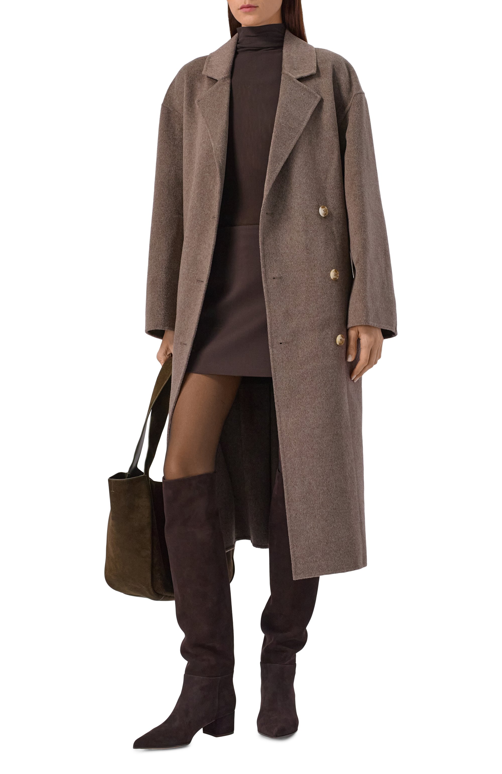 Замшевые ботфорты piper 45 GIANVITO ROSSI, арт. G80233.45RIC.C45M0KA, фото 3