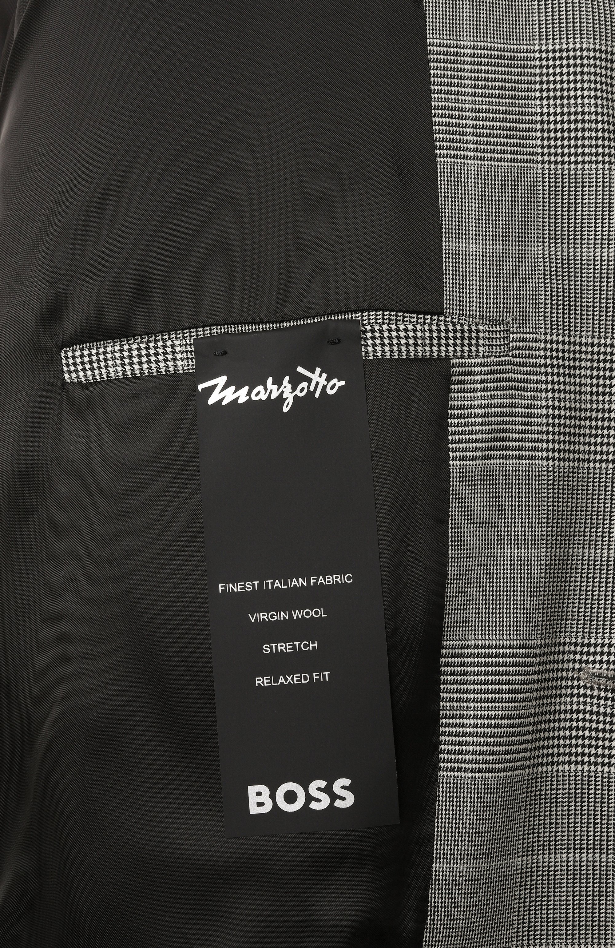 Однобортный пиджак BOSS, арт. 50521566, фото 8