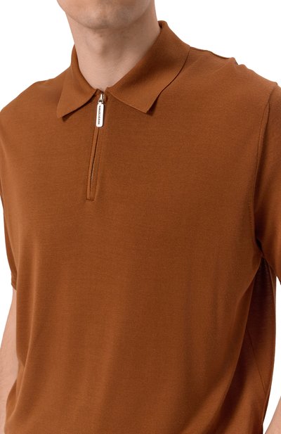 Шелковое поло STEFANO RICCI, арт. K616215P31/F24101, фото 5