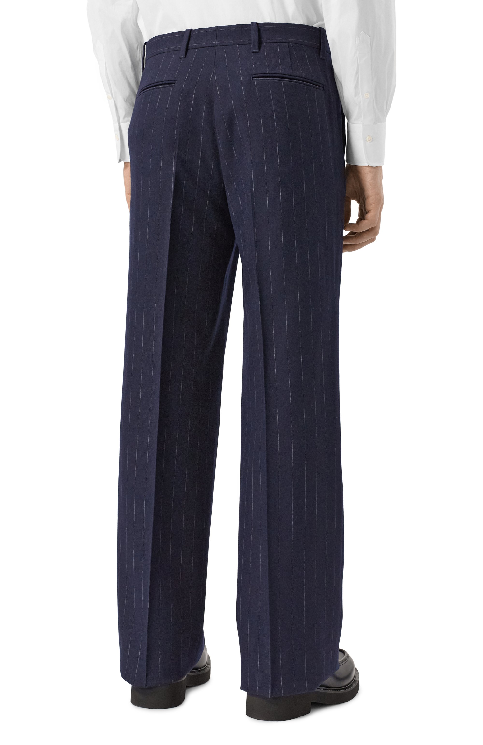 Шерстяные брюки PRADA, арт. UP0160-1ZCX-F0008-212, фото 4