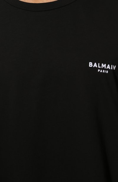 Хлопковая футболка BALMAIN, арт. VH1EF000/B069, фото 5