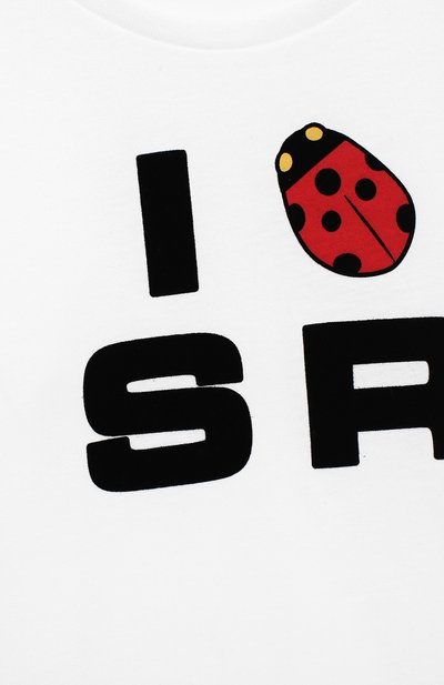 Хлопковый лонгслив SONIA RYKIEL ENFANT, арт. 20W1TS17, фото 3