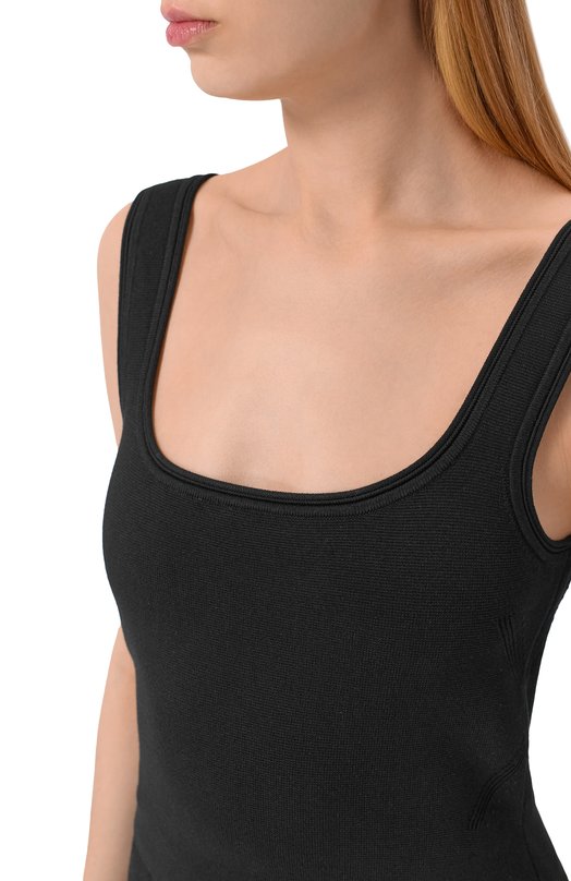 Топ из вискозы BOSS 50550877 Чёрный  50550877 Фото 5