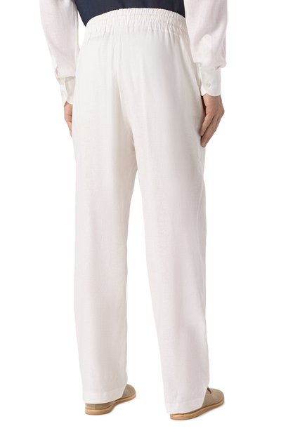 Брюки изо льна и вискозы HINNOMINATE, арт. HMABM01349, фото 4