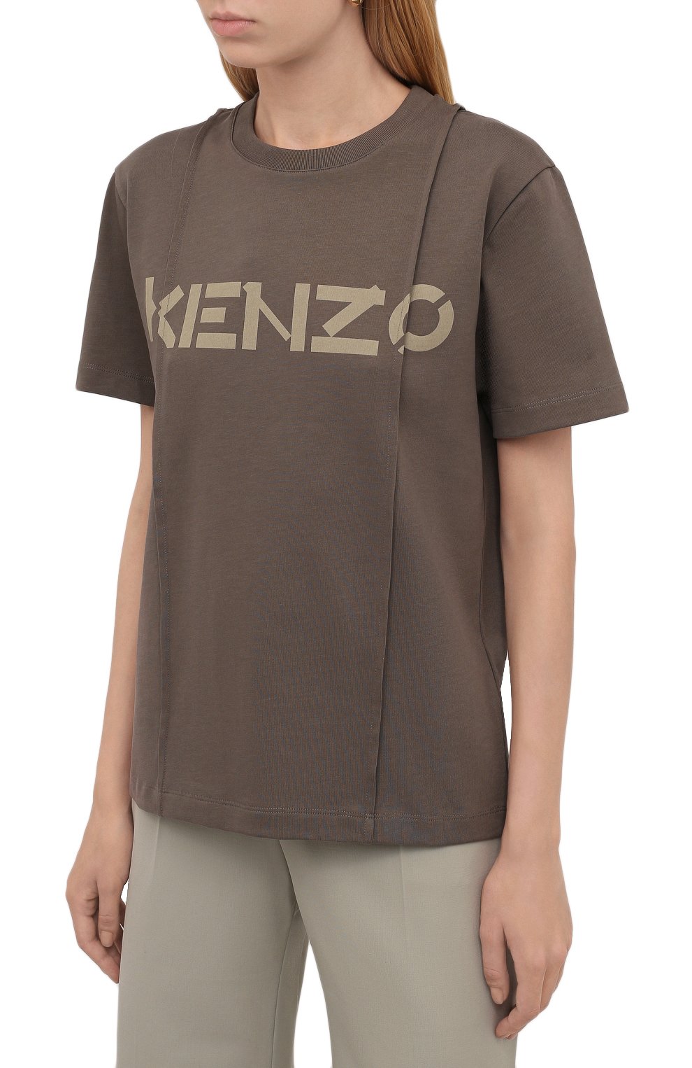 Хлопковая футболка KENZO, арт. FB62TS6534SB, фото 3