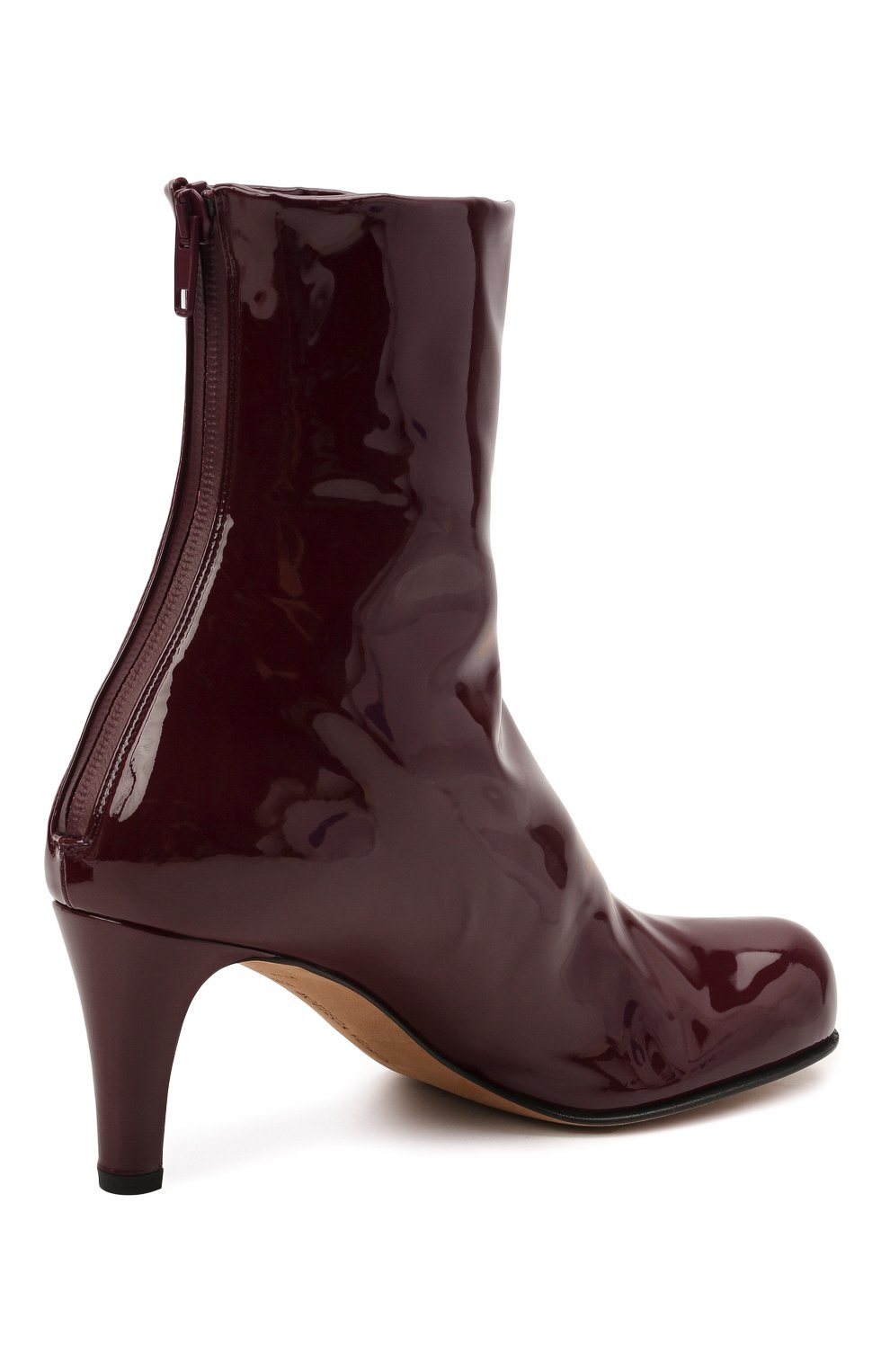 Кожаные ботильоны the block BOTTEGA VENETA, арт. 667208/V10M0, фото 5