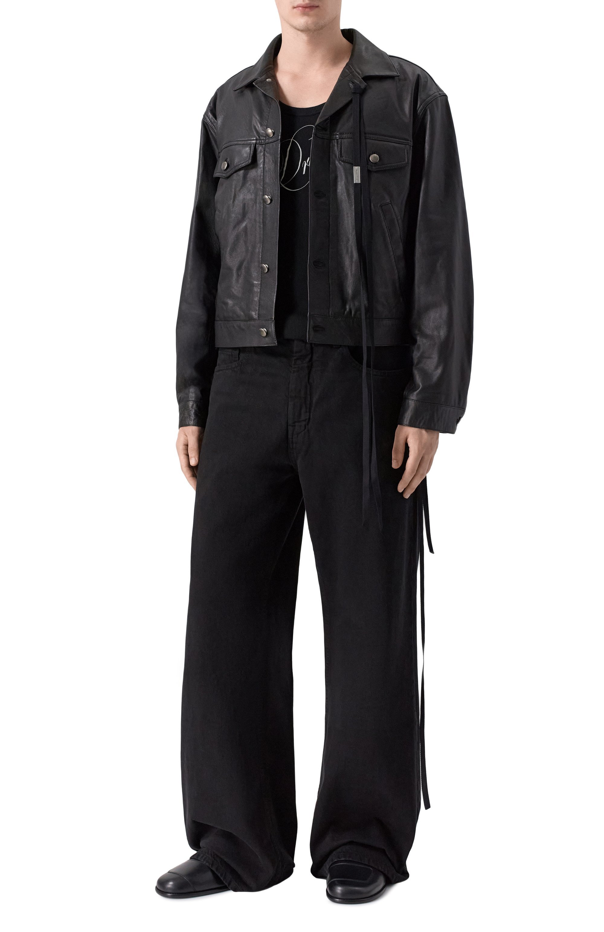 Кожаные сабо ingul ANN DEMEULEMEESTER, арт. B0013851/LT177, фото 2