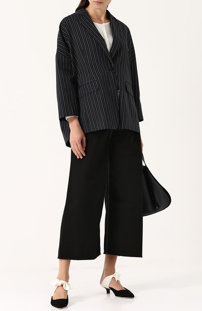 Укороченные широкие джинсы MM6, арт. S52KA0138/S48447, ф ото 2