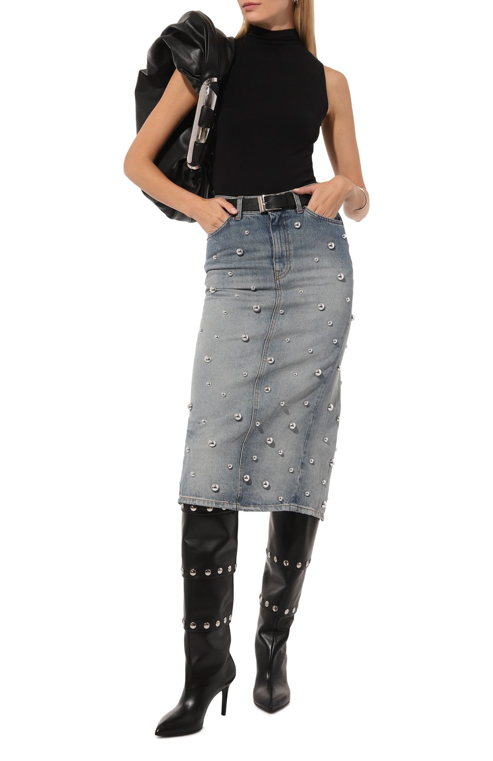 Кожаные ботфорты elisabetta 90 MATTIA CAPEZZANI, арт. W420/NAPPA, фото 2