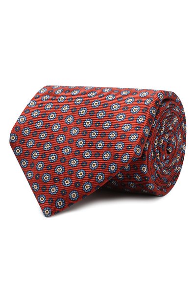 Мужской шелковый галстук KITON, арт. UCRVKLC08F09