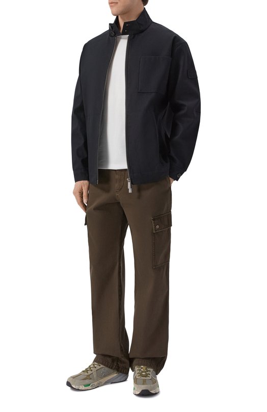 Комбинированные кроссовки Mase Premiata MASE25/VAR 8017 Хаки  MASE25/VAR 8017 Фото 2