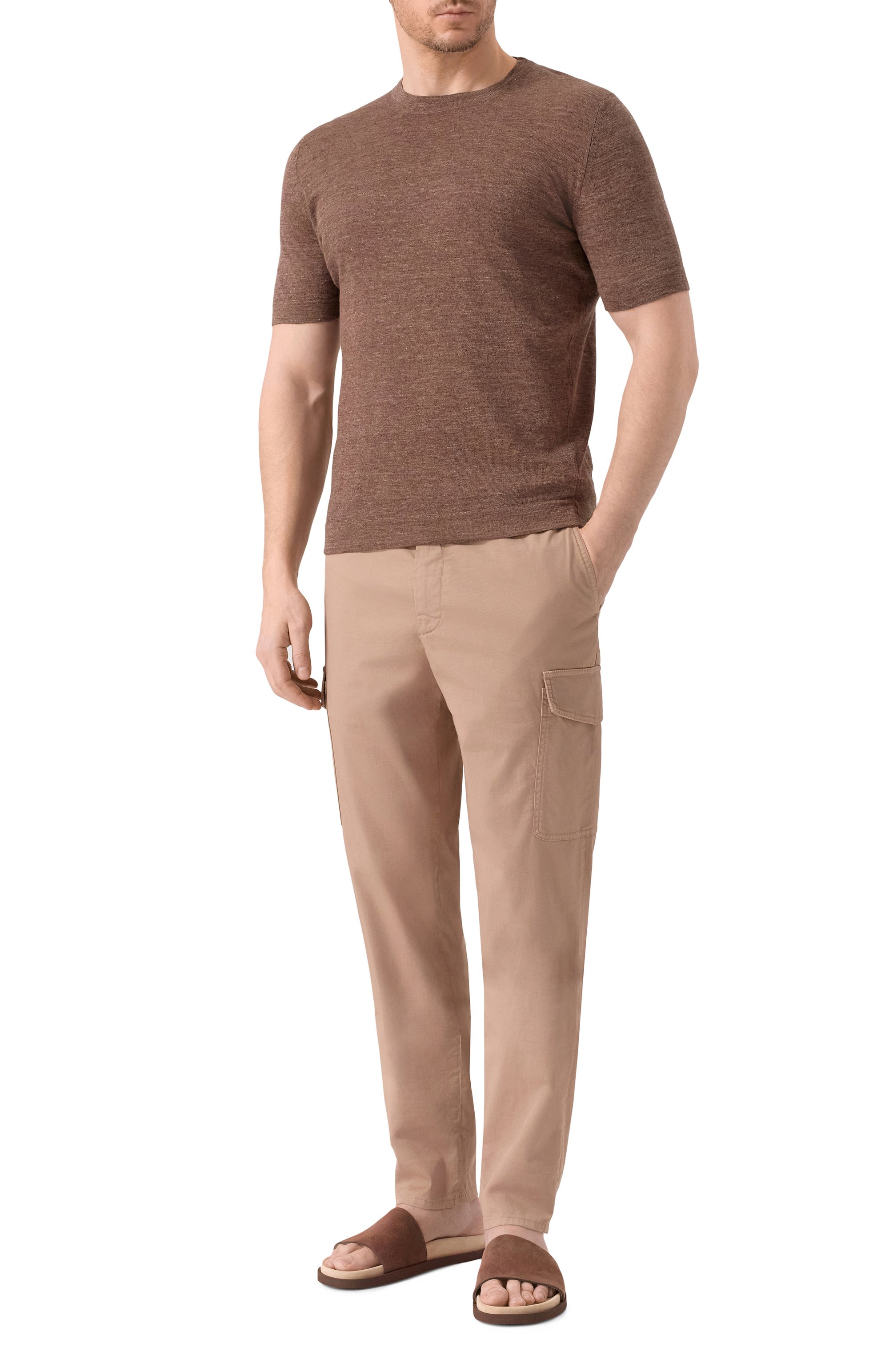 Замшевые шлепанцы BRUNELLO CUCINELLI, арт. MZUS0LY236, фото 2