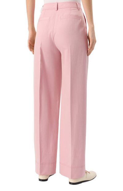 Брюки из хлопка и лиоцелла BOSS ORANGE, арт. 50546207, фото 4