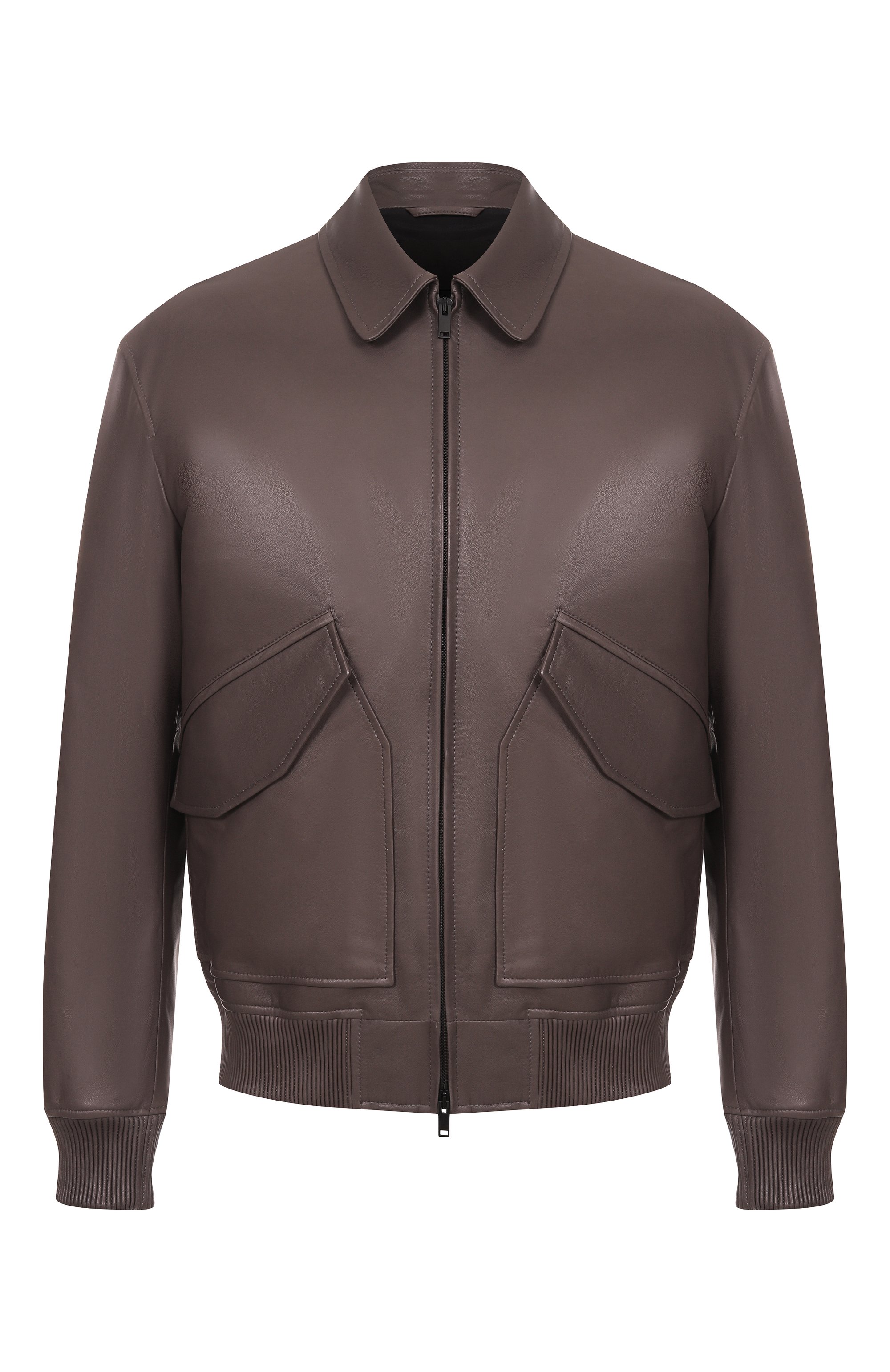 Кожаный бомбер MVST, арт. 54205/48-56, фото 1