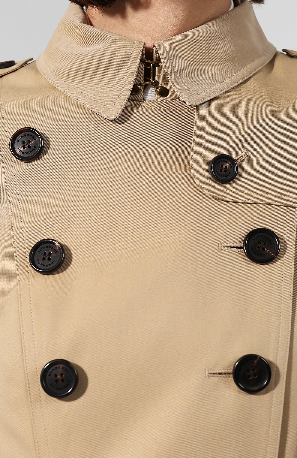 Хлопковый тренч BURBERRY, арт. 4013310, фото 5