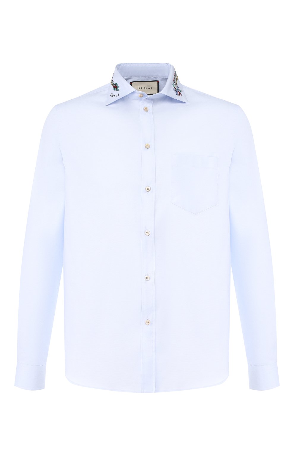 Хлопковая рубашка GUCCI, арт. 574522/ZACBZ, фото 1