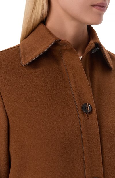 Кашемировое полупальто KITON, арт. D60511K0583G, фото 5