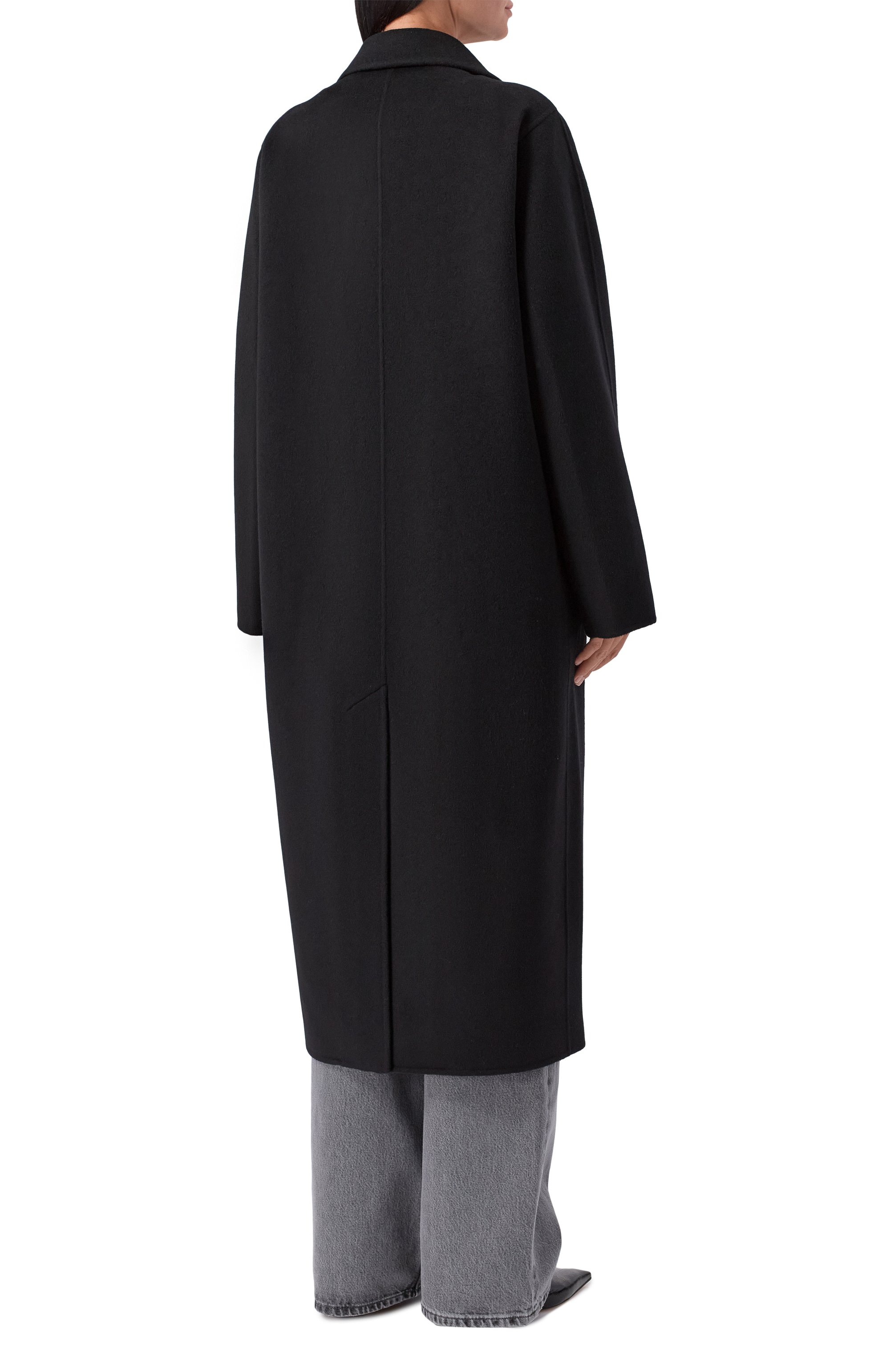 Пальто из шерсти и кашемира 12 STOREEZ черного цвета по цене 65000 руб., арт. 133526, фото 4 Пальто из шерсти и кашемира 12 STOREEZ, арт. 133526, фото 4