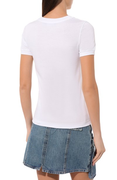 Хлопковая футболка DOLCE & GABBANA, арт. F8U08Z/G7B3U, фото 4
