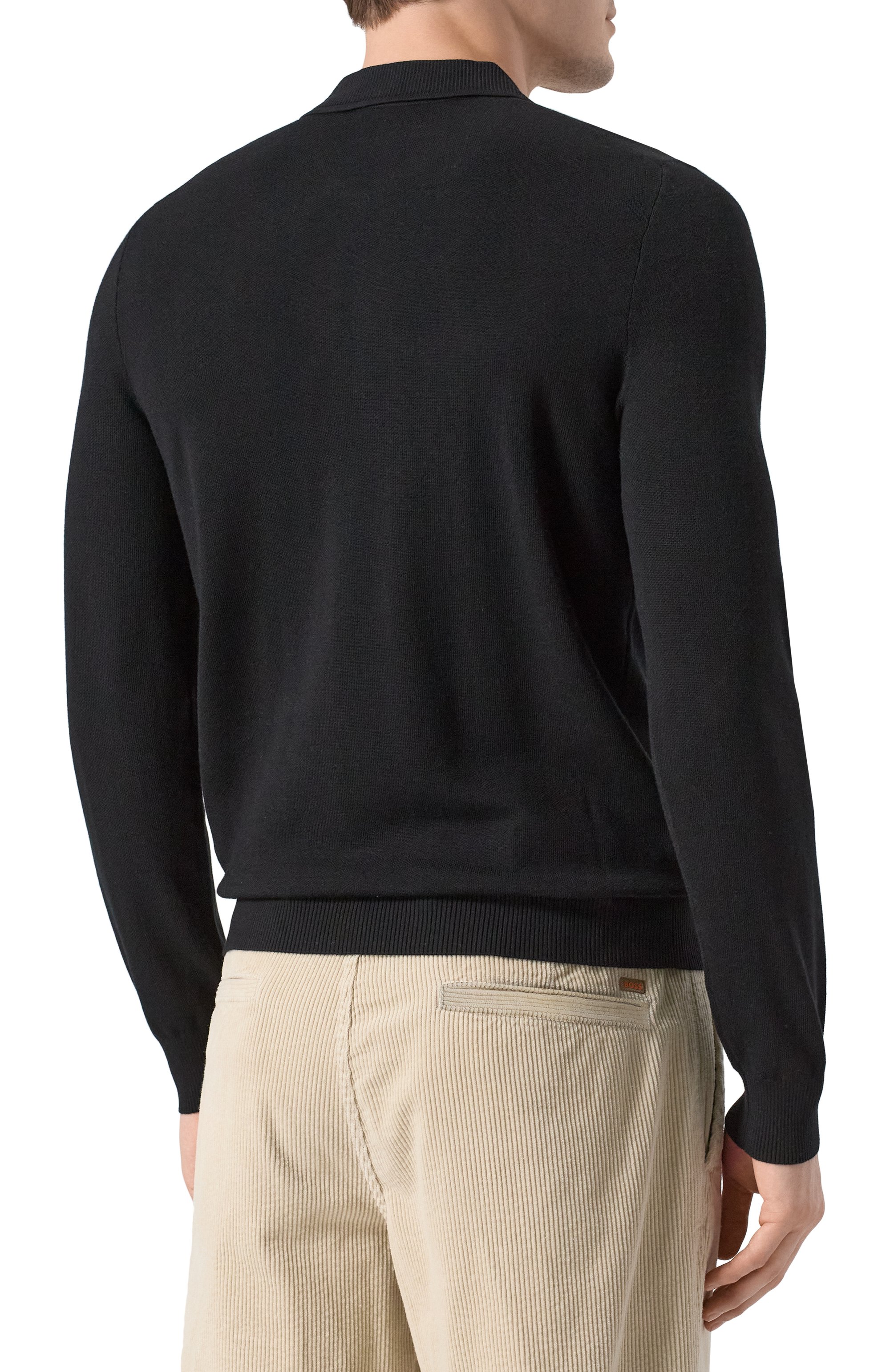 Хлопковое поло HUGO, арт. 50533346, фото 4