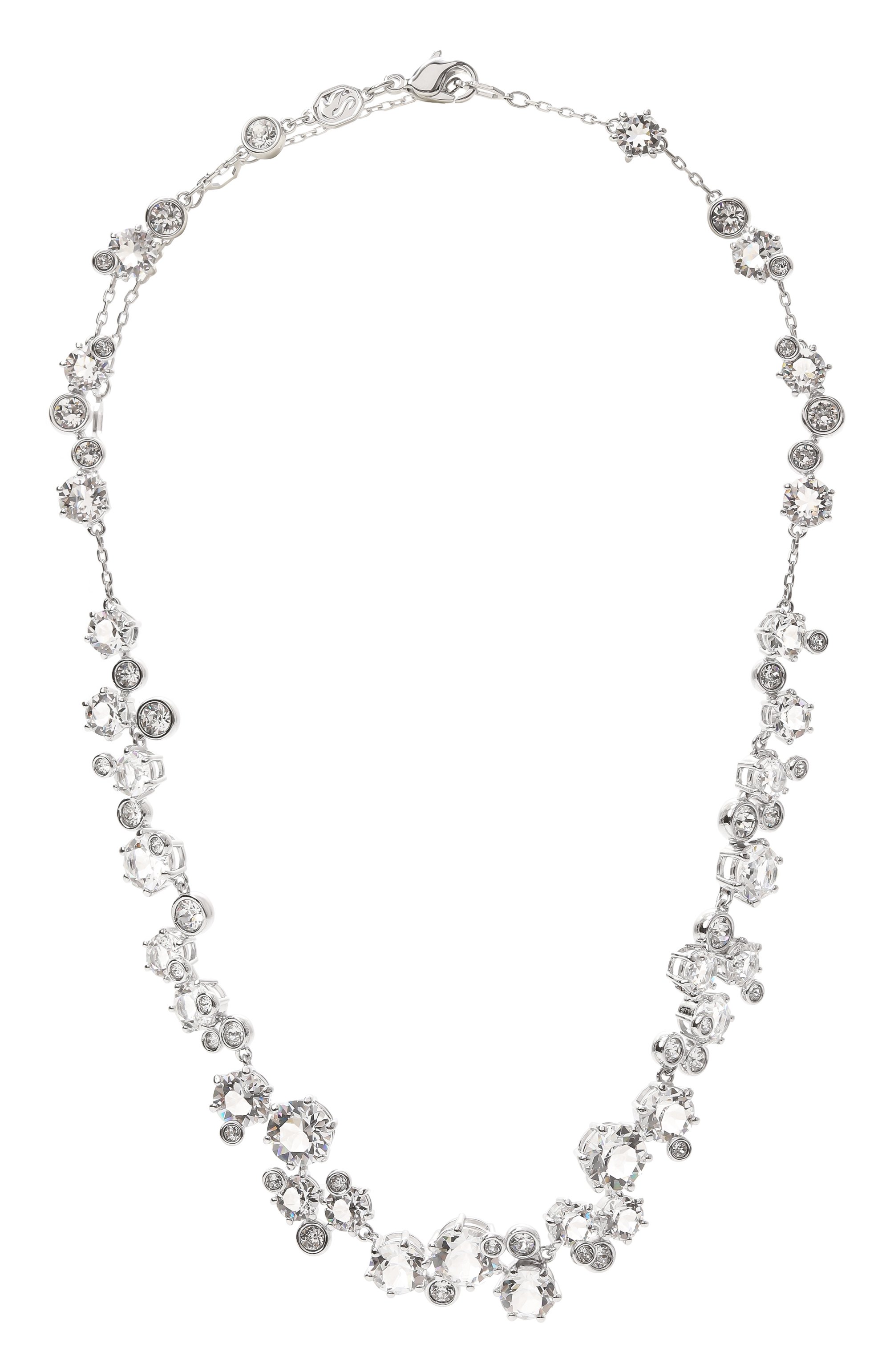 Колье constella SWAROVSKI серебряного цвета по цене 73900 руб., арт. 5738285, фото 1 Колье constella SWAROVSKI, арт. 5738285, фото 1