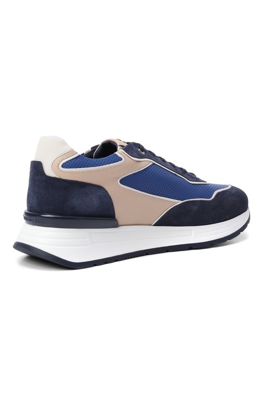 Кожаные кроссовки Stefano Ricci UZ26EG6679/WYSDP Синий  UZ26EG6679/WYSDP Фото 4