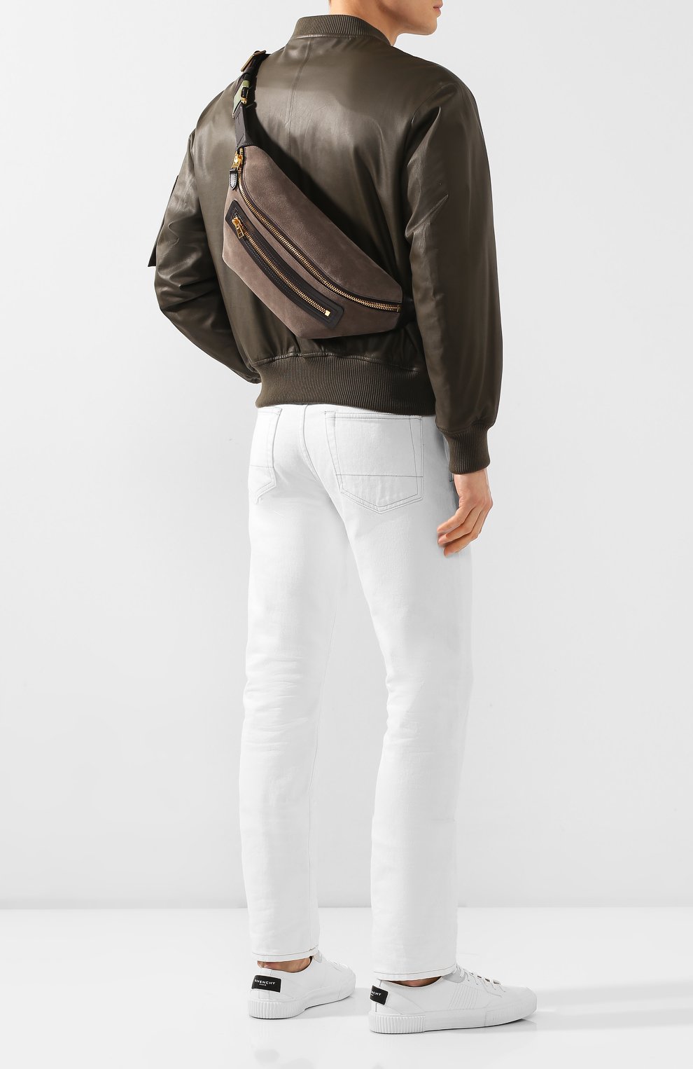 Замшевая поясная сумка TOM FORD, арт. H0396T-LCL038, фото 2