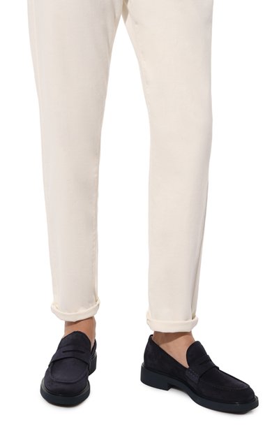 Замшевые пенни-лоферы harris GIANVITO ROSSI, арт. G25283.20G0M.VLUDENI, фото 3