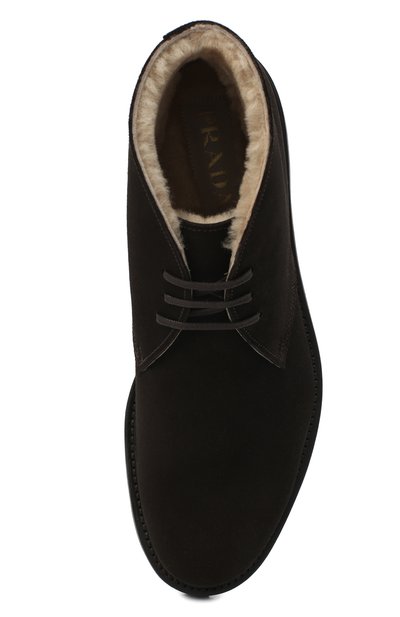 Замшевые ботинки PRADA, арт. 2TF031-3D8E-F0003-A000, фото 5