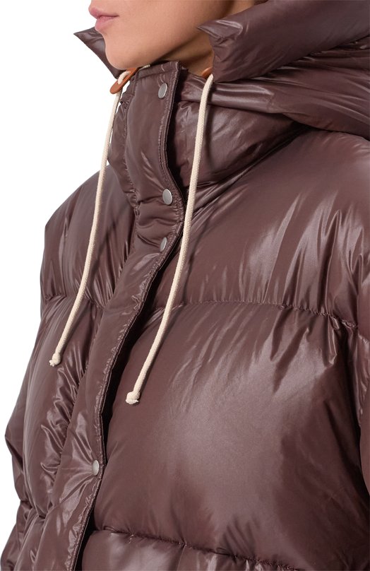 Пуховик Jil Sander J40AF0177/J70007 Коричневый  J40AF0177/J70007 Фото 5