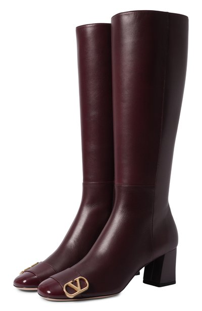 Женские кожаные сапоги veeside 70 VALENTINO, арт. 9W2S0PT6/KLD
