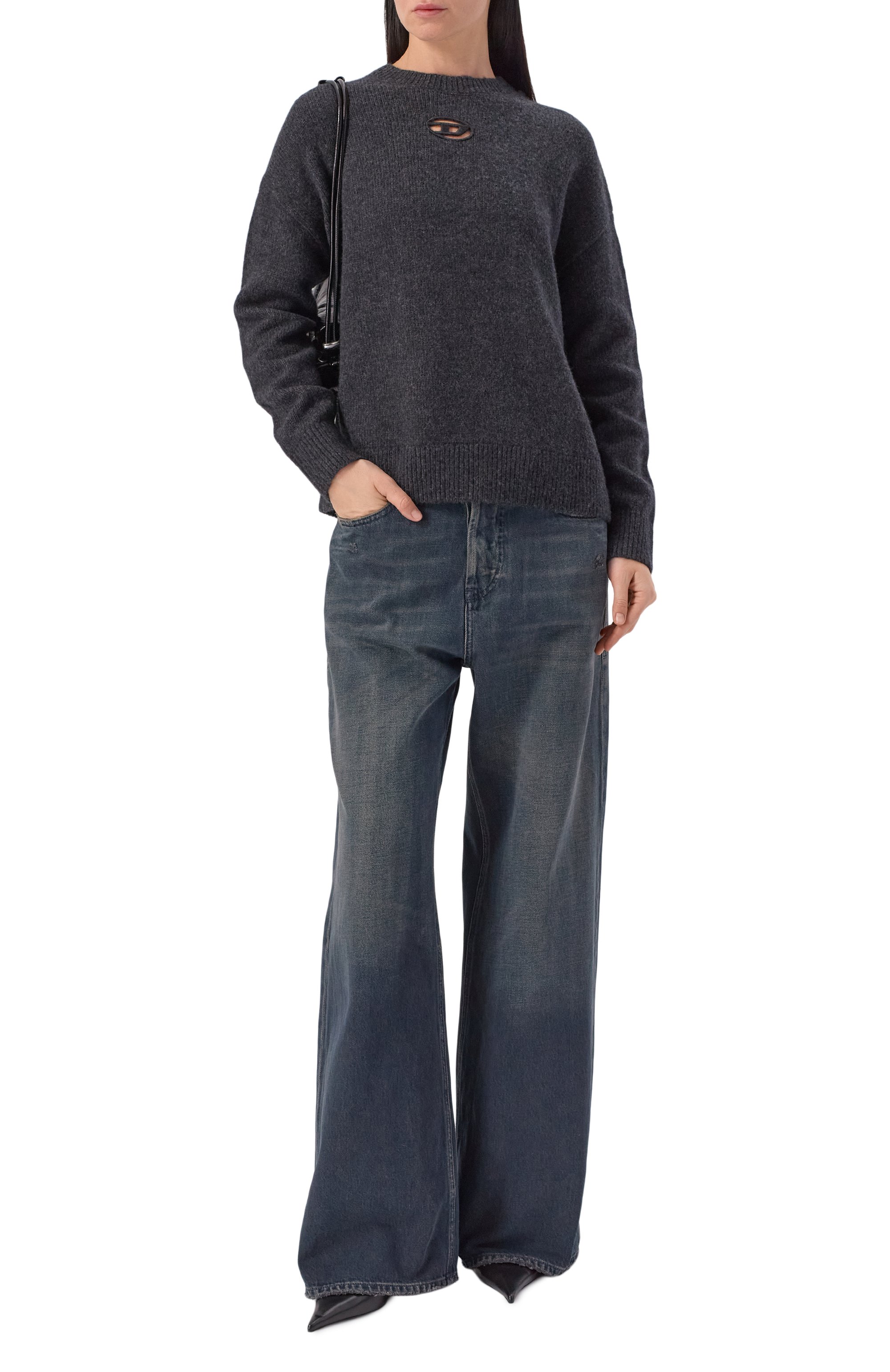 Шерстяной свитер DIESEL, арт. A20834/0TKCZ, фото 2