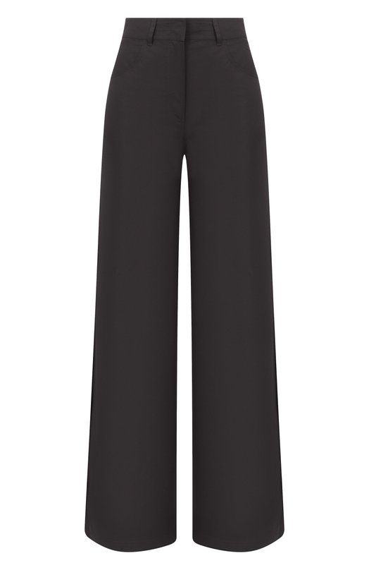 Хлопковые брюки MSGM 4042MDP05X/267112 Чёрный 4042MDP05X/267112