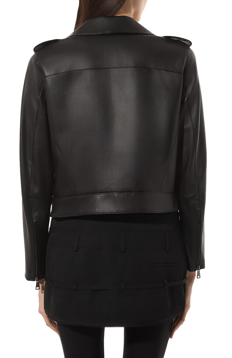 Кожная куртка SIMONETTA RAVIZZA, арт. S04JA235L16/TS, фото 4