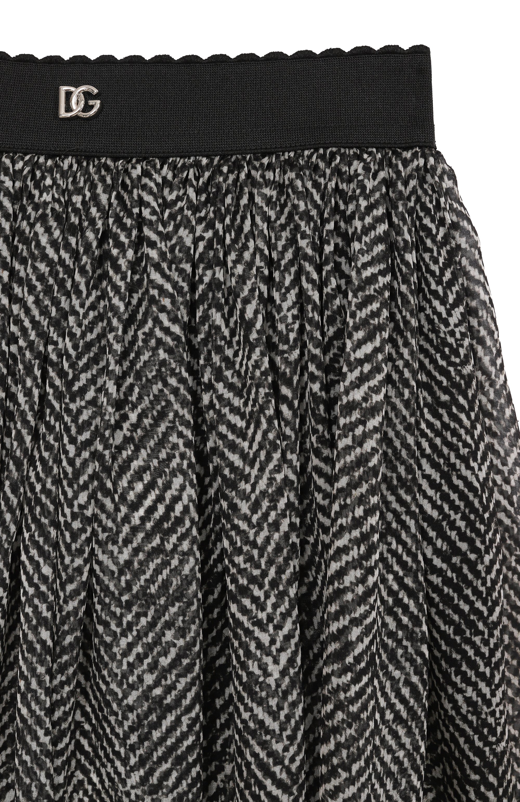 Шелковая юбка DOLCE & GABBANA, арт. L55I00/IS1ZN, фото 3