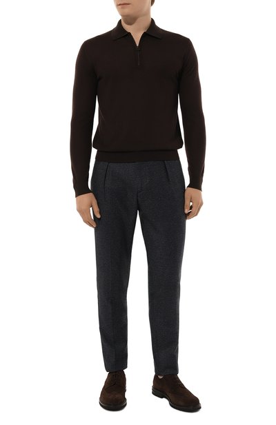 Замшевые дерби CORNELIANI, арт. 94TM35-9420915, фото 2