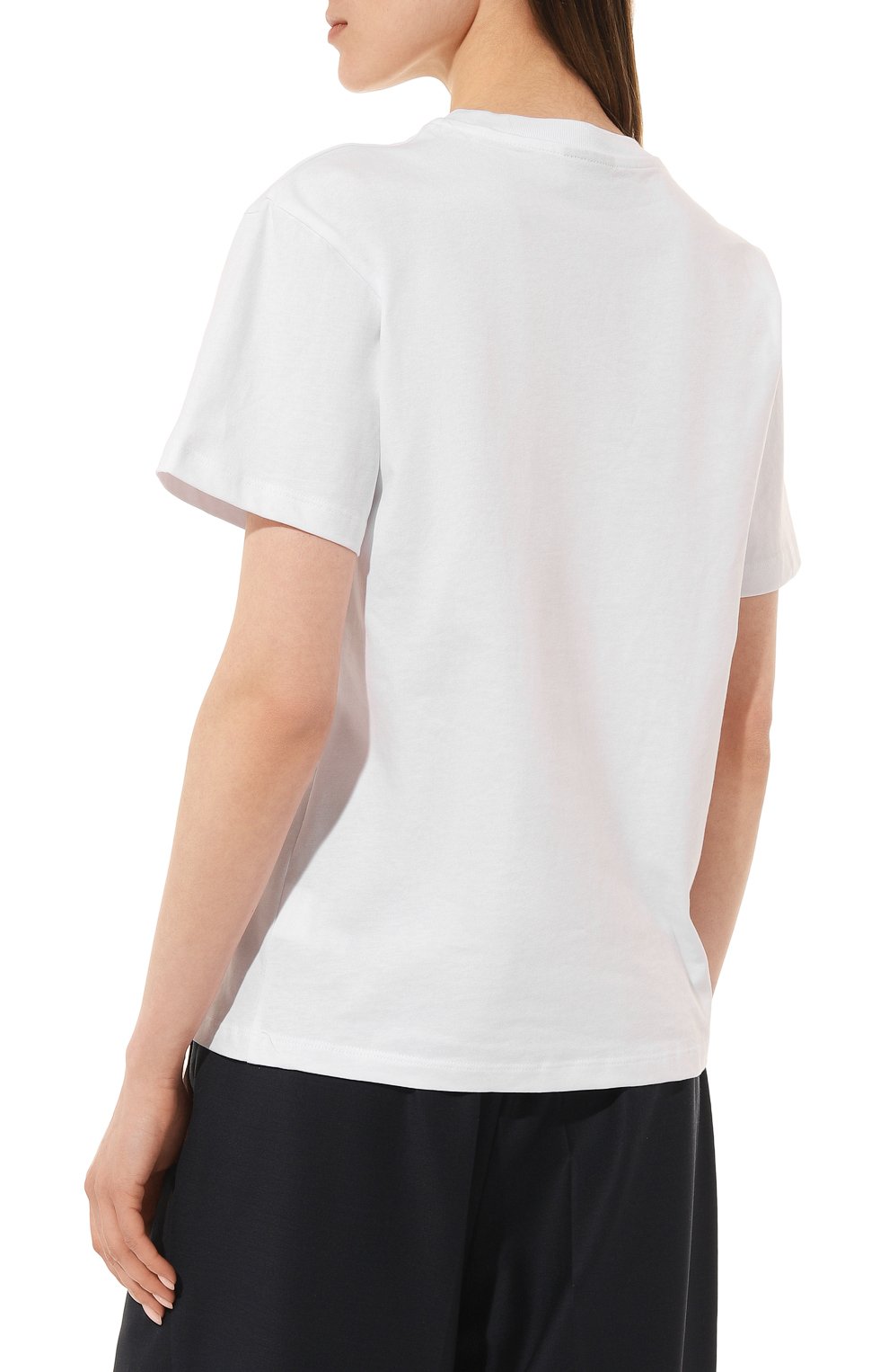 Хлопковая футболка COMME DES FUCKDOWN белого цвета по цене 7435 руб., арт. CDFD2098, фото 4 Хлопковая футболка COMME DES FUCKDOWN, арт. CDFD2098, фото 4
