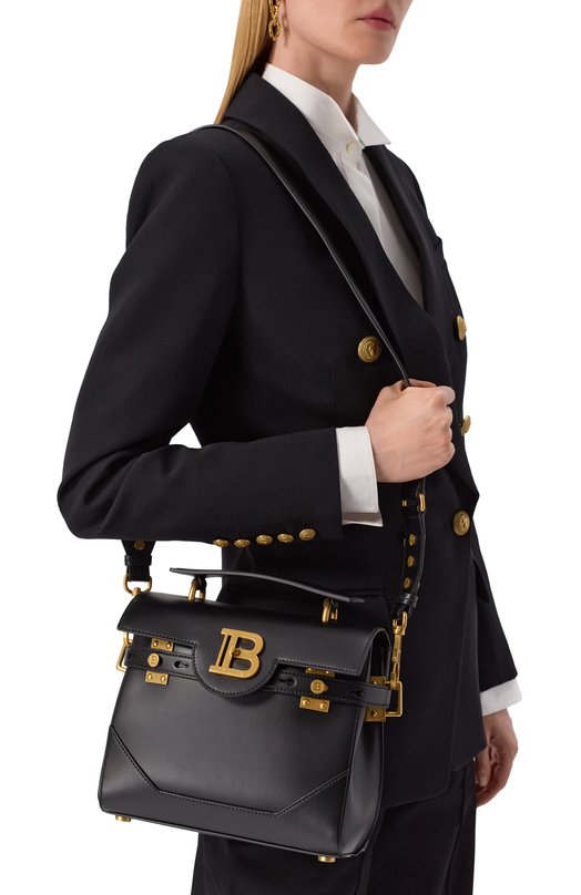 Сумка B-Buzz 23 Balmain DN1DB526/LAVE Чёрный  DN1DB526/LAVE Фото 2
