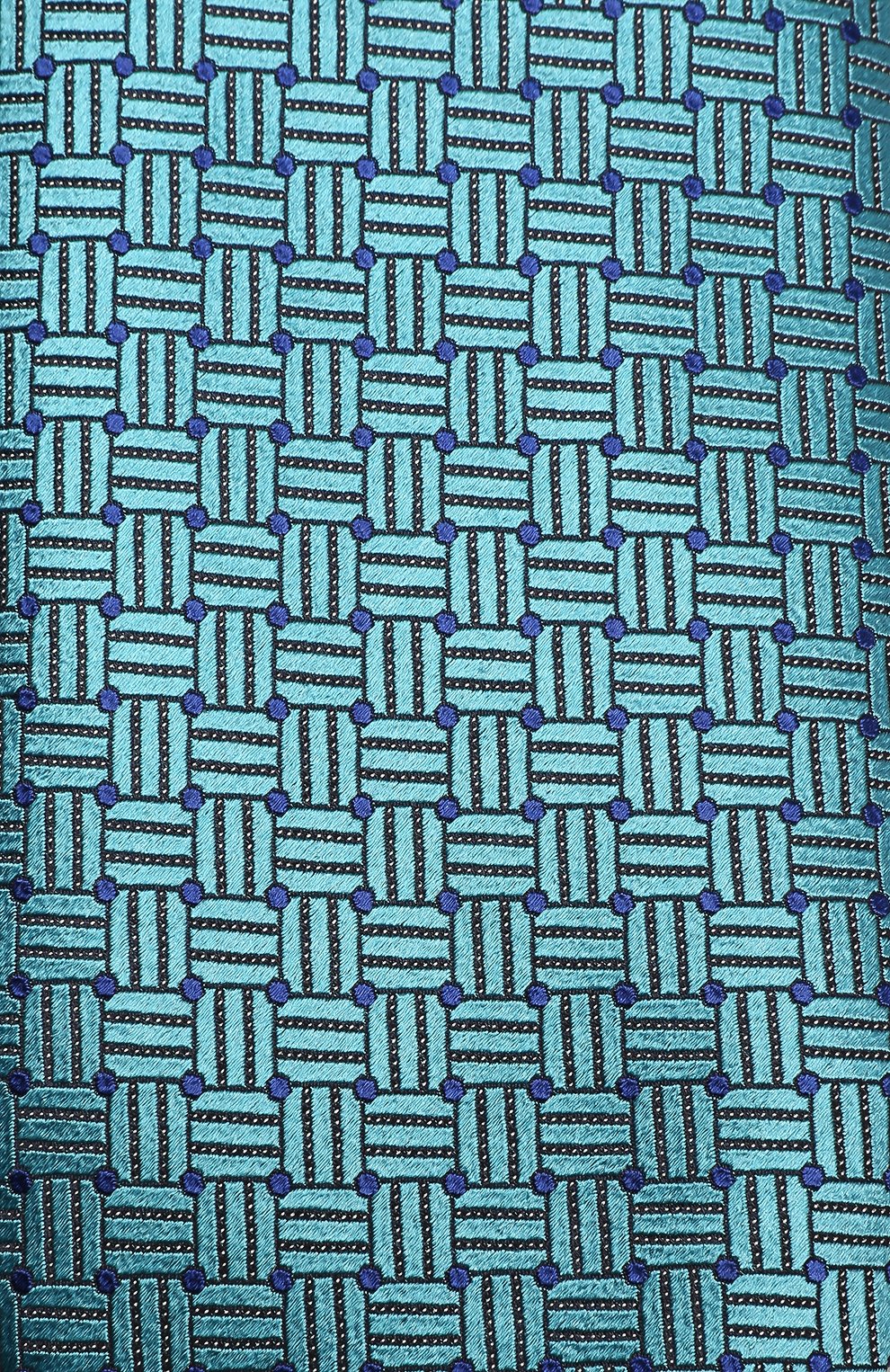 Шелковый галстук с узором ZEGNA, арт. Z9E661XW, фото 3
