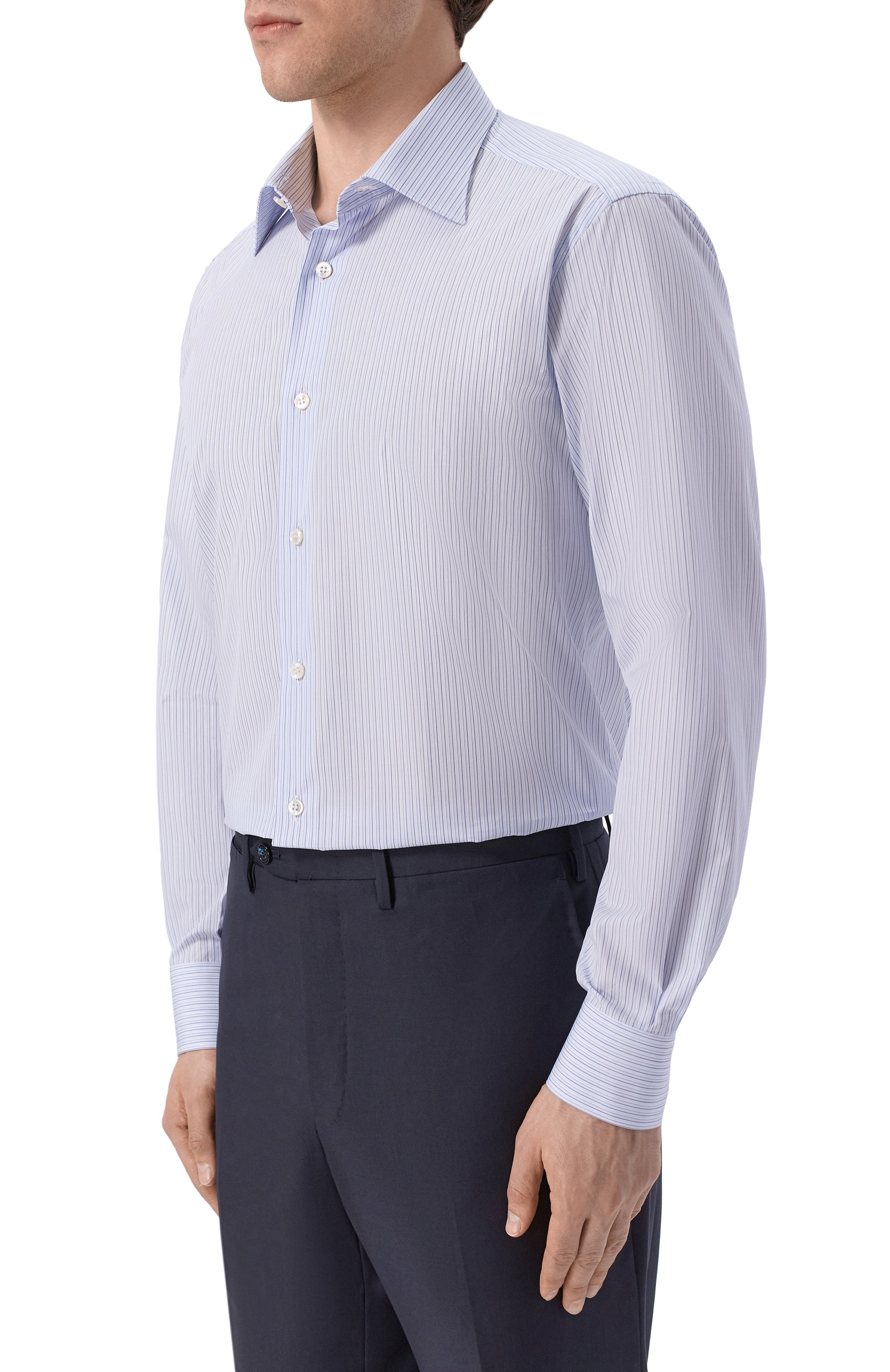 Хлопковая сорочка BRIONI, арт. RCBD0M/PD04C, фото 3