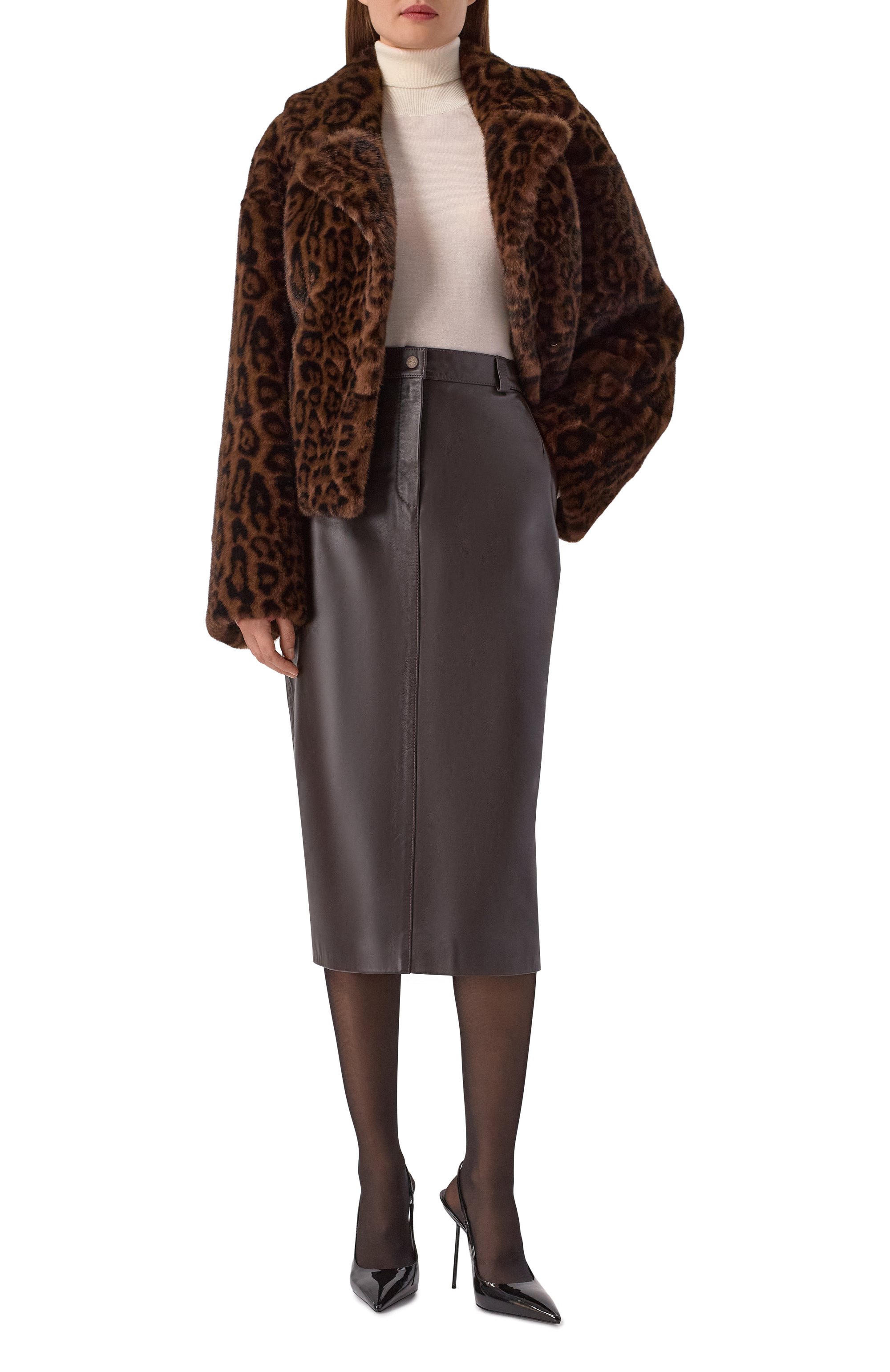 Шуба из экомеха FLASHIN, арт. FF26FCL, фото 2