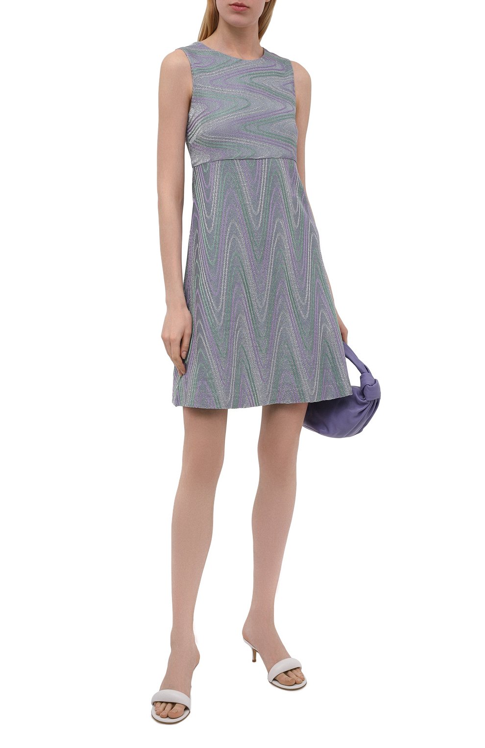 Платье из хлопка и вискозы M MISSONI, арт. 2DG00556/2J0051, фото 2